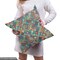 Ambesonne Bohemian Fabric by the Yard, Geometric Pattern Ornamental Floral Folk Art Abstract, Decorative Fabric for Upholstery and Home Accents, 1 Yard, Multicolor